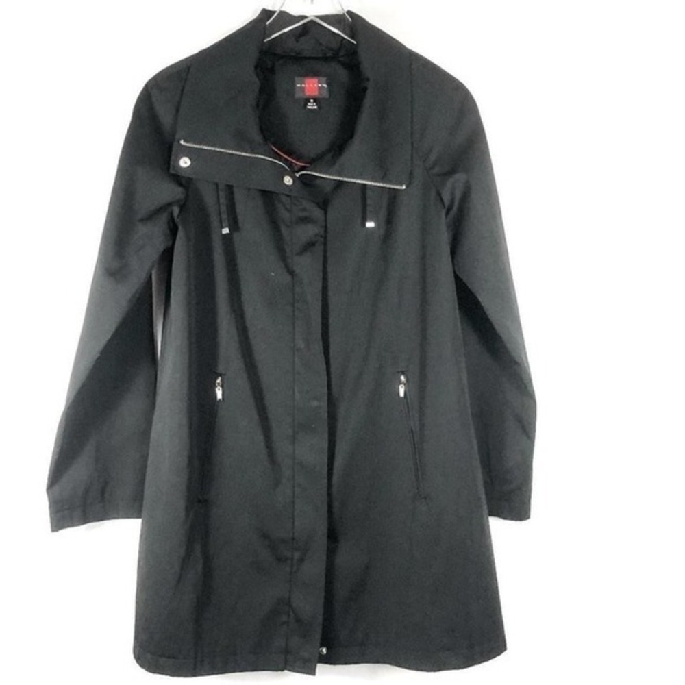 Gallery Women's Black Jacket Large Pockets Size M